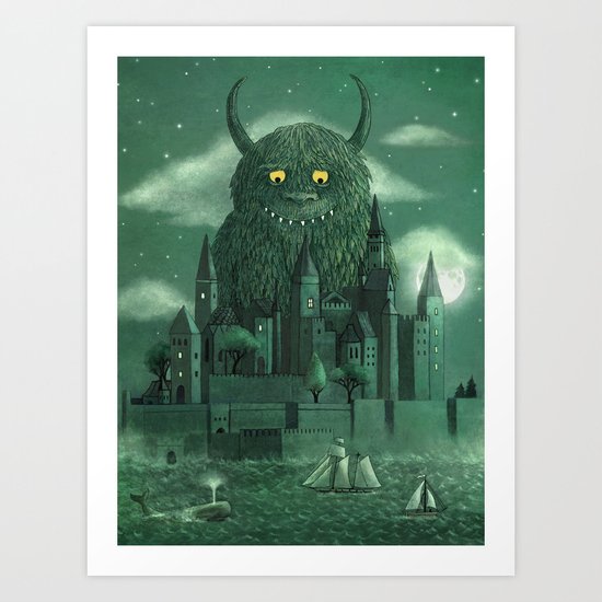 Age of the Giants Art Print