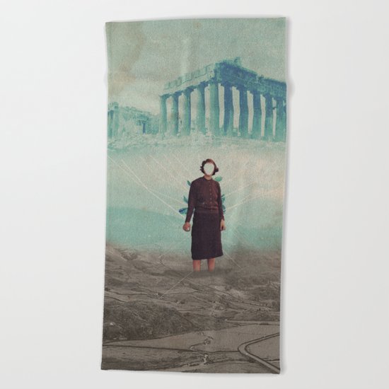 Mrs. Loneliness Beach Towel