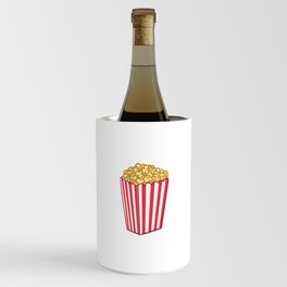 Funny and Cute Cartoon Popcorn design Wine Chiller