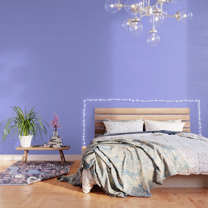 Pastel Periwinkle Blue Wallpaper By Simply Chic By 2sweet4words Designs Society6