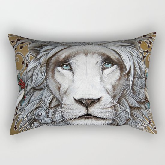 guerrier pacifique Rectangular Pillow