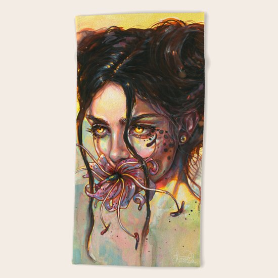 Wildflower Beach Towel