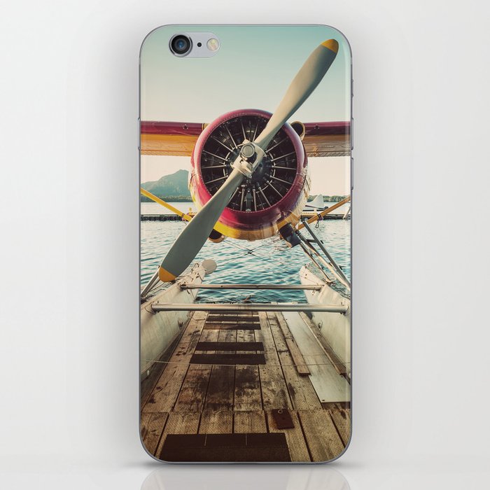 Seaplane Dock iPhone Skin