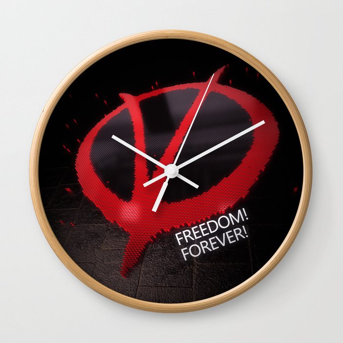 Freedom Forever Wall Clock