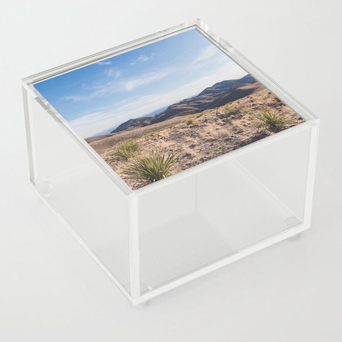 Big Bend Vista - Texas Photography Acrylic Box