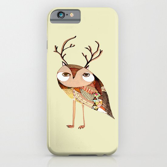 owl print, owl illustration, owl art, owl iPhone & iPod Case