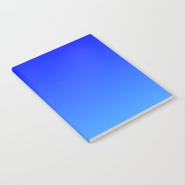 61 Blue Gradient 220506 Aura Ombre Valourine Digital Minimalist Art Notebook