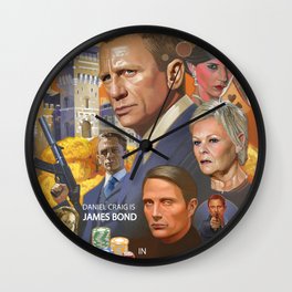 James Bond - Casino Royale Wall Clock