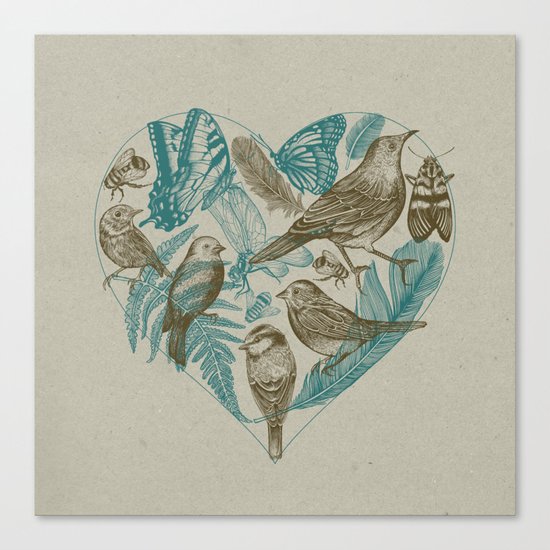 Wild Heart Canvas Print