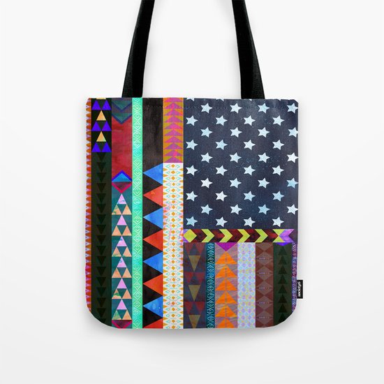 Boho America Tote Bag