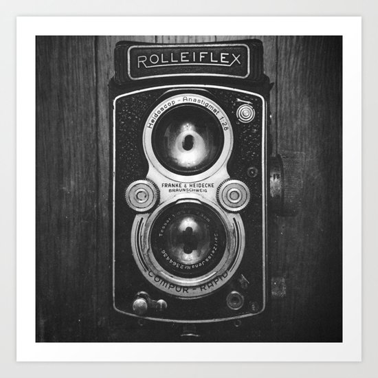 The King of Cameras - The Rolleiflex Art Print