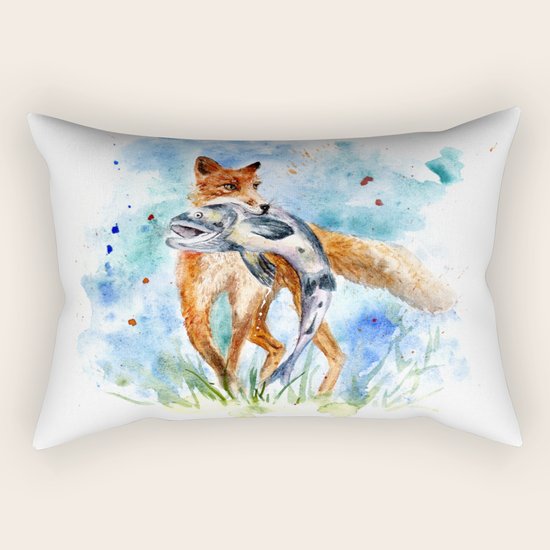 Fox Rectangular Pillow