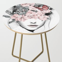 WOMAN WITH FLOWERS 10 Side Table