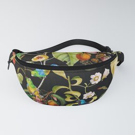 Vintage & Shabby Chic - Midnight Tropical Garden Fanny Pack