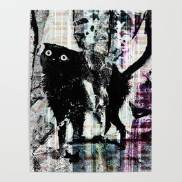 BLACK CAT Poster