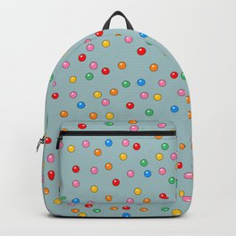 Unicorn Gumball Poop Backpack | Candy, Shit, Crap, Newspaper, Rainbow, Funny, Curated, Bathroom, Retro, Horse 