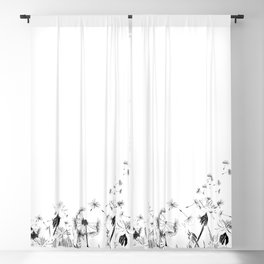 Flight of dandelions Blackout Curtain