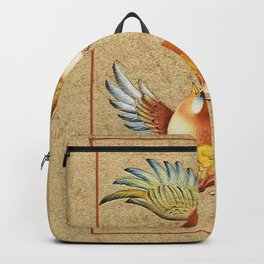Bird Couple Vintage Backpack
