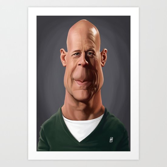 Celebrity Sunday - Bruce Willis Art Print