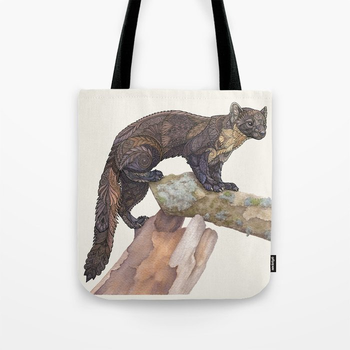 Pine Marten Tote Bag