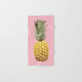 Pink Pineapple Hand & Bath Towel