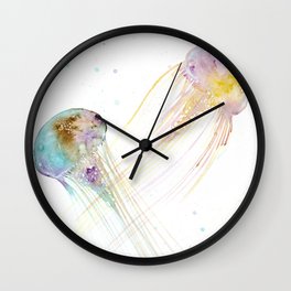 Jellyfishes Wall Clock
