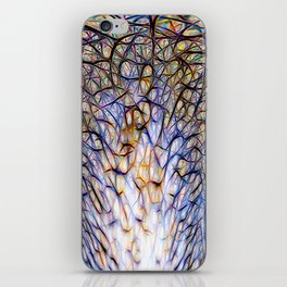 Surrealistic Wavy Abstract Artwork iPhone Skin