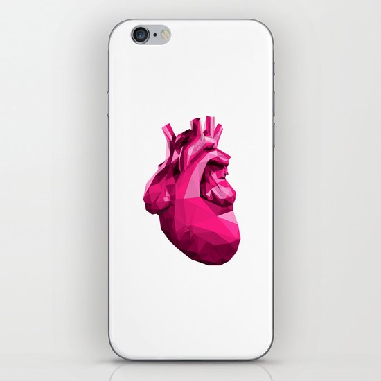 Heart - Pink iPhone & iPod Skin