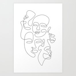 All Around Art Print