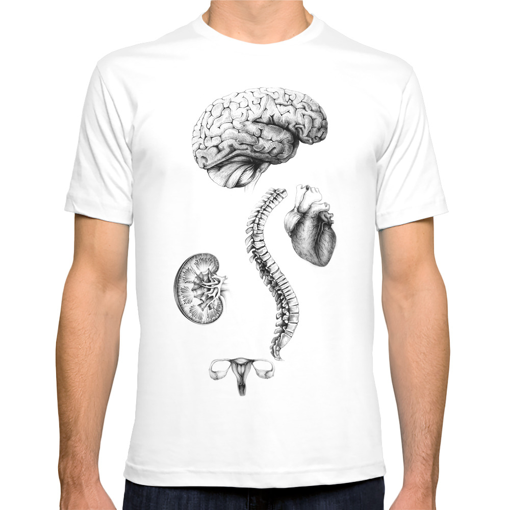 Anatomy T-shirt by andreasderebucha