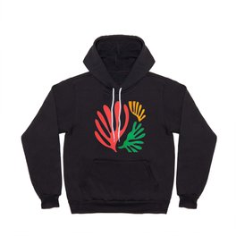 Abstract Collage Leaves: Matisse Series 02 Hoody
