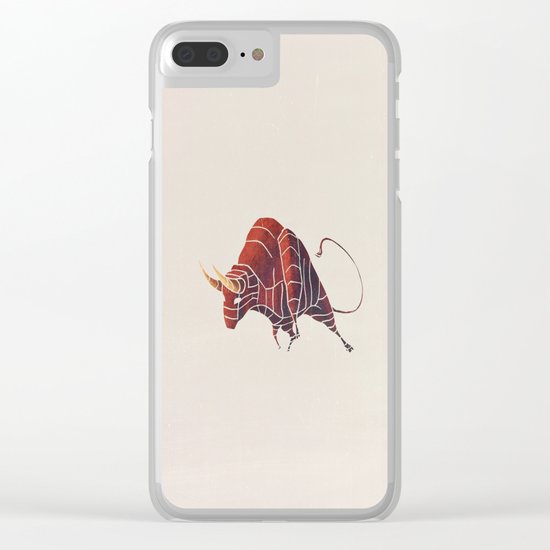 BULL Clear iPhone Case