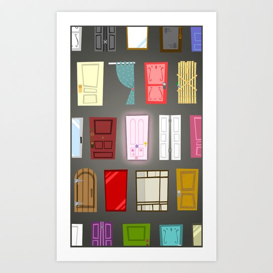 Doors Art Print