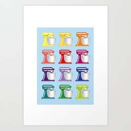 Kitchen Aid Stand Mixer  Art Print