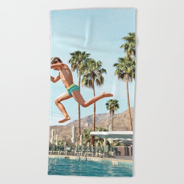Day at the Pool Beach Towel