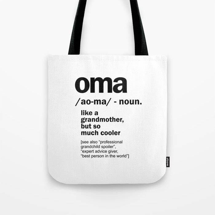 Oma Gift Happy Birthday Bag Personalised I Love For Best Oma Present Gift Idea 