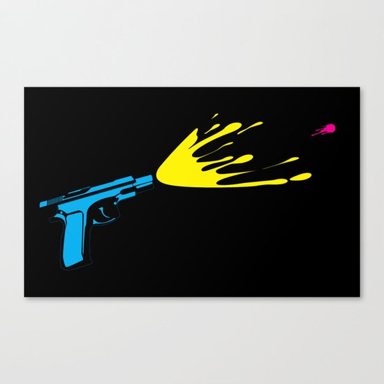 CMYKill Canvas Print