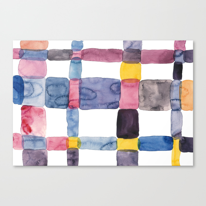 The Daily Creative Project Abstract The Crap On The Wall Canvas