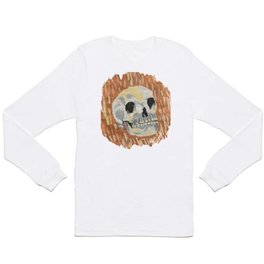 I Want To Live- Skull Painting Long Sleeve T-shirt