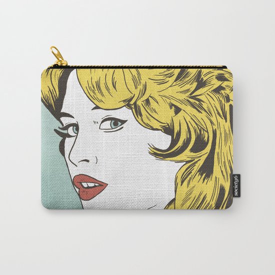 Blonde Bombshell Carry-All Pouch