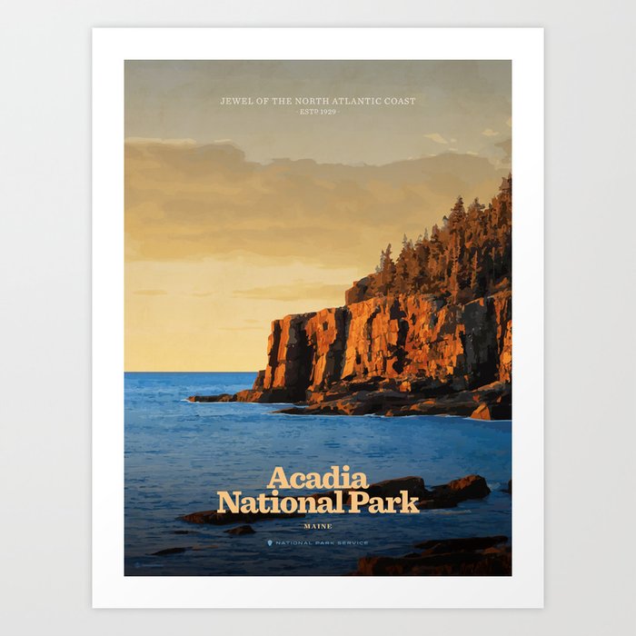 Acadia National Park Art Print