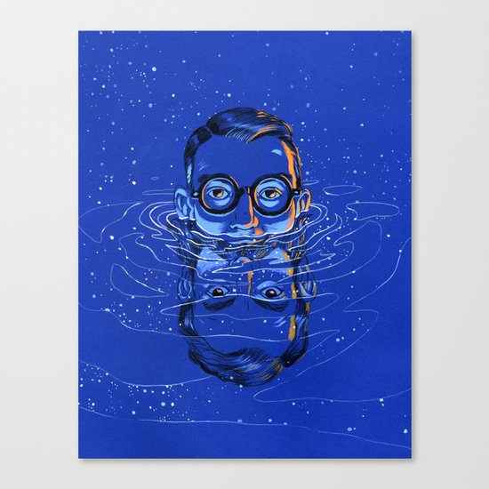 Del Close / Del Close Canvas Print