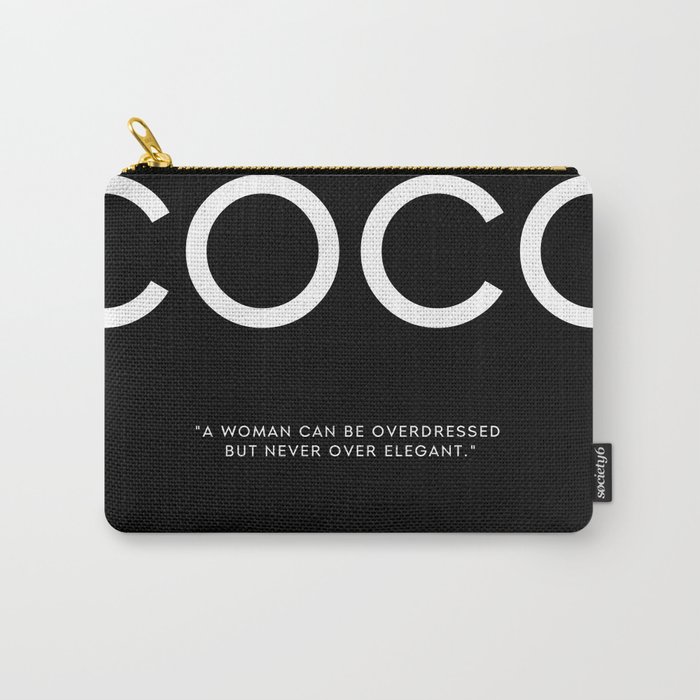 ELEGANT QUOTE Carry-All Pouch
