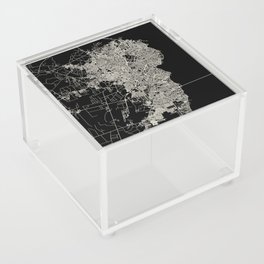 Maracaibo, Venezuela City Map Acrylic Box