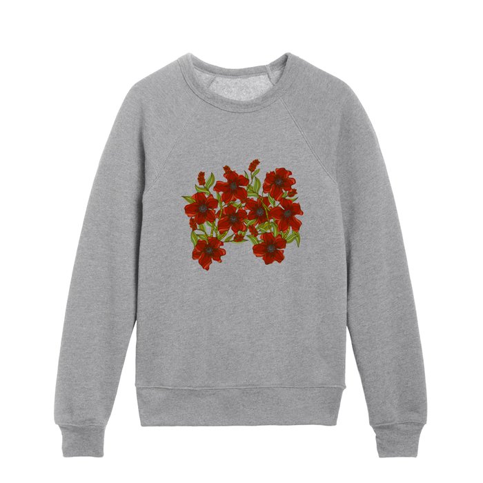 Poppy field Kids Crewneck