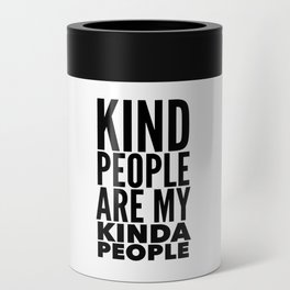 Kind People | Black & White Can Cooler