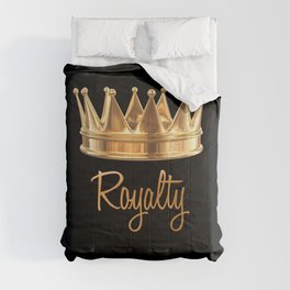 Royalty Gold Crown Comforter