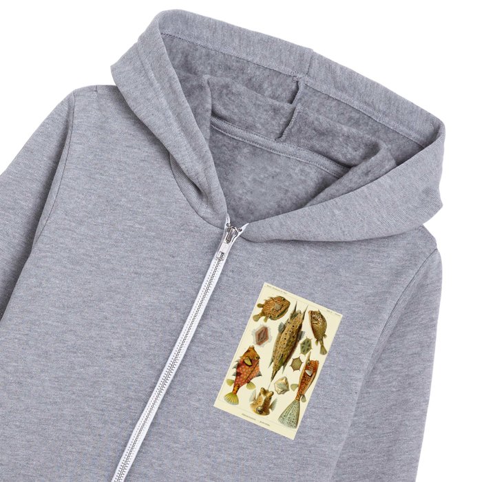 Ernst Haeckel Kids Zip Hoodie