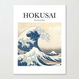 Hokusai - The Great Wave Canvas Print