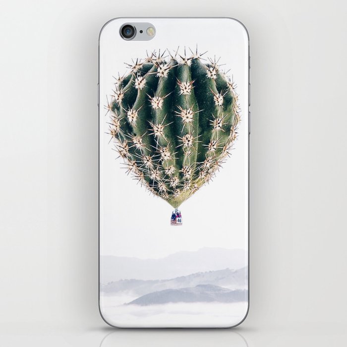 Flying Cactus iPhone Skin